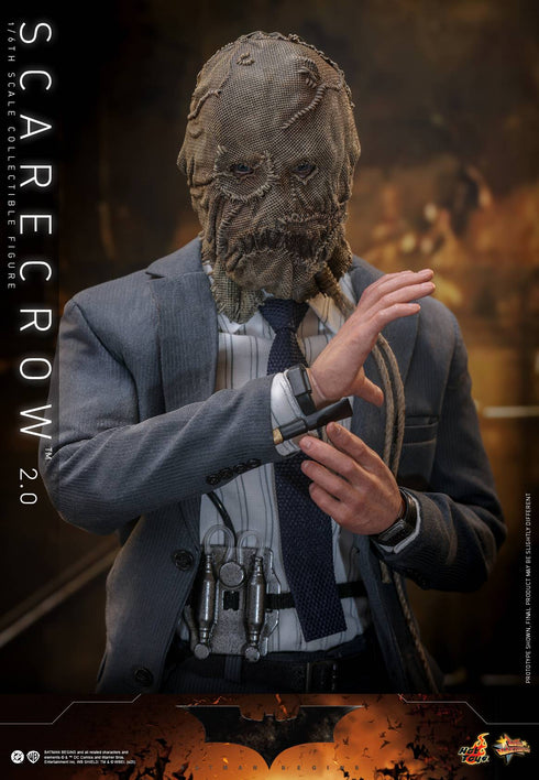 Hot Toys Scarecrow 2.0 - Batman Begins - MMS801 - 1/6 Scale Collectible Figure